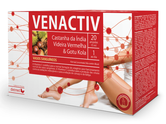 Venactiv 15 ml 20 Ampollas Venactiv 15 ml 20 Ampollas