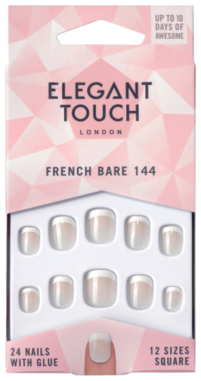 French Bare 144 Uñas Postizas 24 uds French Bare 144 Uñas Postizas 24 uds