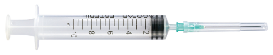 Polipropileno esteril Atóxica y Apirógena Jeringa 10 ml Polipropileno esteril Atóxica y Apirógena Jeringa 10 ml