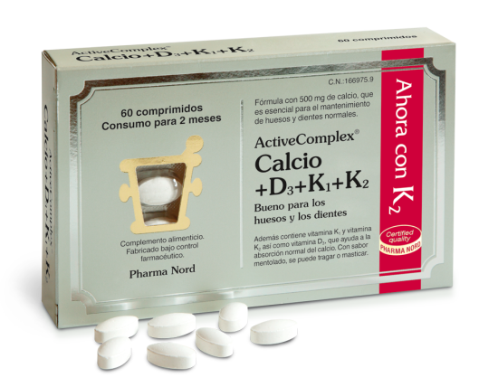 Pharma Nord Activecomplex Calcio + D3 + K 60 Comprimidos
