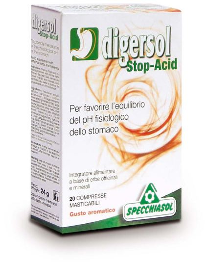 Digersol 20 Componentes Masticables Digersol 20 Componentes Masticables