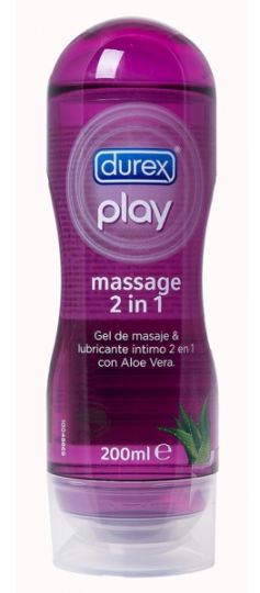 Gel Play Massage 2 en 1 Áloe Vera 200 ml Gel Play Massage 2 en 1 Áloe Vera 200 ml
