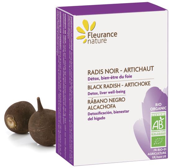 Fleurance Nature R&aacute;bano Negro - Alcachofa Bio 30 Comprimidos