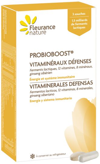 Fleurance Nature Vitaminerales Defensas - Nevera 28 comprimidos