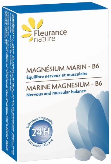 Fleurance Nature Magnesio Marino B6 60 comprimidos