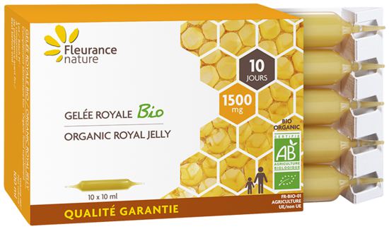 Fleurance Nature Ampollas Jalea Real 1500 mg