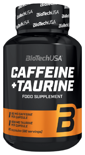 Caffeine & Taurine 60 cápsulas Caffeine & Taurine 60 cápsulas