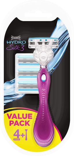 Hydro Silk 3 hybrid Máquina de Afeitar +3 Cuchillas