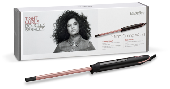 BaByliss Tenacilla Ultrafina Cer&aacute;mica Nanocuarzo Rose quartz