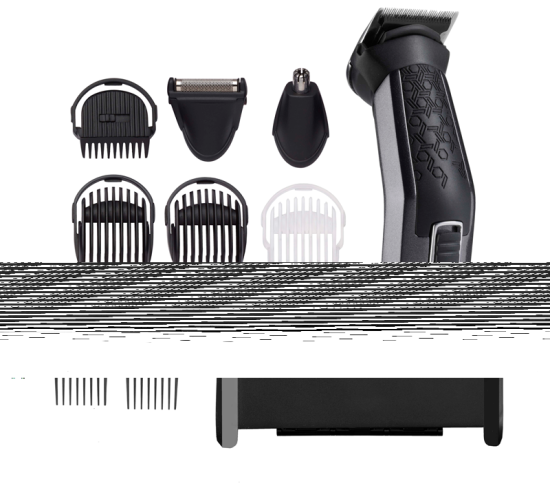 Men Multigroom 10 en 1 Carbon Titanium Recortador