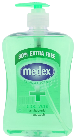 Medex Jabón Antibacterial Aloe Vera 650 ml