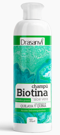 Drasanvi Champ&uacute; Biotina y Aloe Vera Cabello Graso