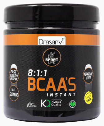 Drasanvi Bcaas y Glutamina Sport Live 275 gr