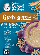 Papilla Avena y Ciruela 250 gr Papilla Avena y Ciruela 250 gr