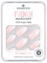 Uñas Postizas Manicura Francesa Click 'n go n2 Uñas Postizas Manicura Francesa Click 'n go n2