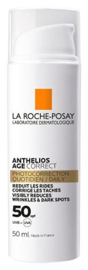 Protector Solar Anthelios Age sin color spf 50 50 ml