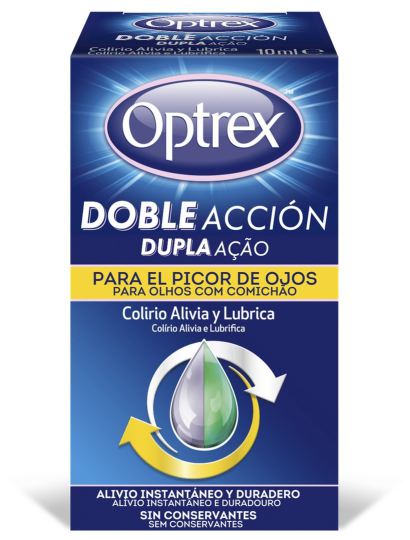 Gotas Doble acci&oacute;n para Picor de ojos Secos Multidosis 10 ml