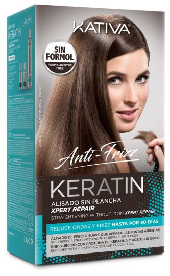 Kativa Keratin Anti Frizz sin Plancha Xpert Repair