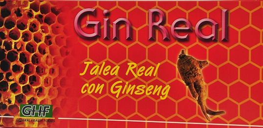 Jalea Real con Ginseng 20 Ampollas 10 ml