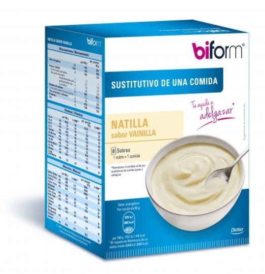 Natillas Vainilla 6 Sobres Natillas Vainilla 6 Sobres